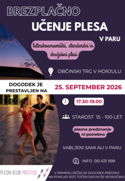 Brezplačni plesni tečaj