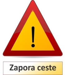 Simbolična fotografija: Zapora ceste